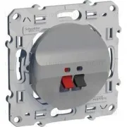 Аудиорозетка Schneider Electric Odace алюминий S53R487 S53R487