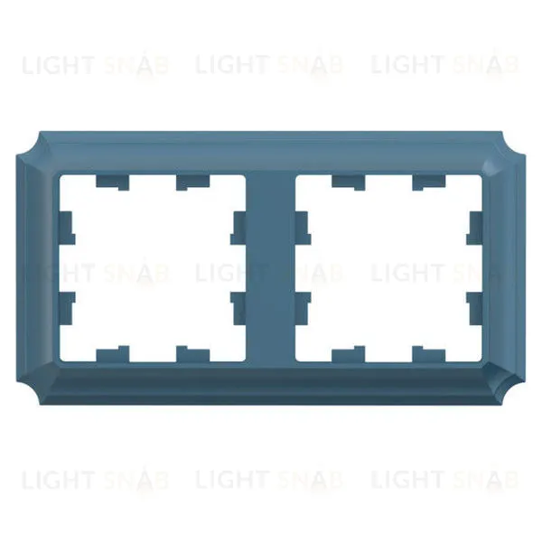 Рамка двойная Schneider Electric Atlasdesign Antique, изумруд ATN100802 ATN100802