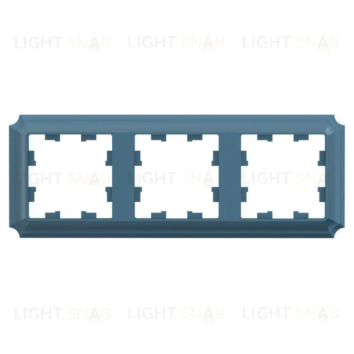 Рамка тройная Schneider Electric Atlasdesign Antique, изумруд ATN100803 ATN100803
