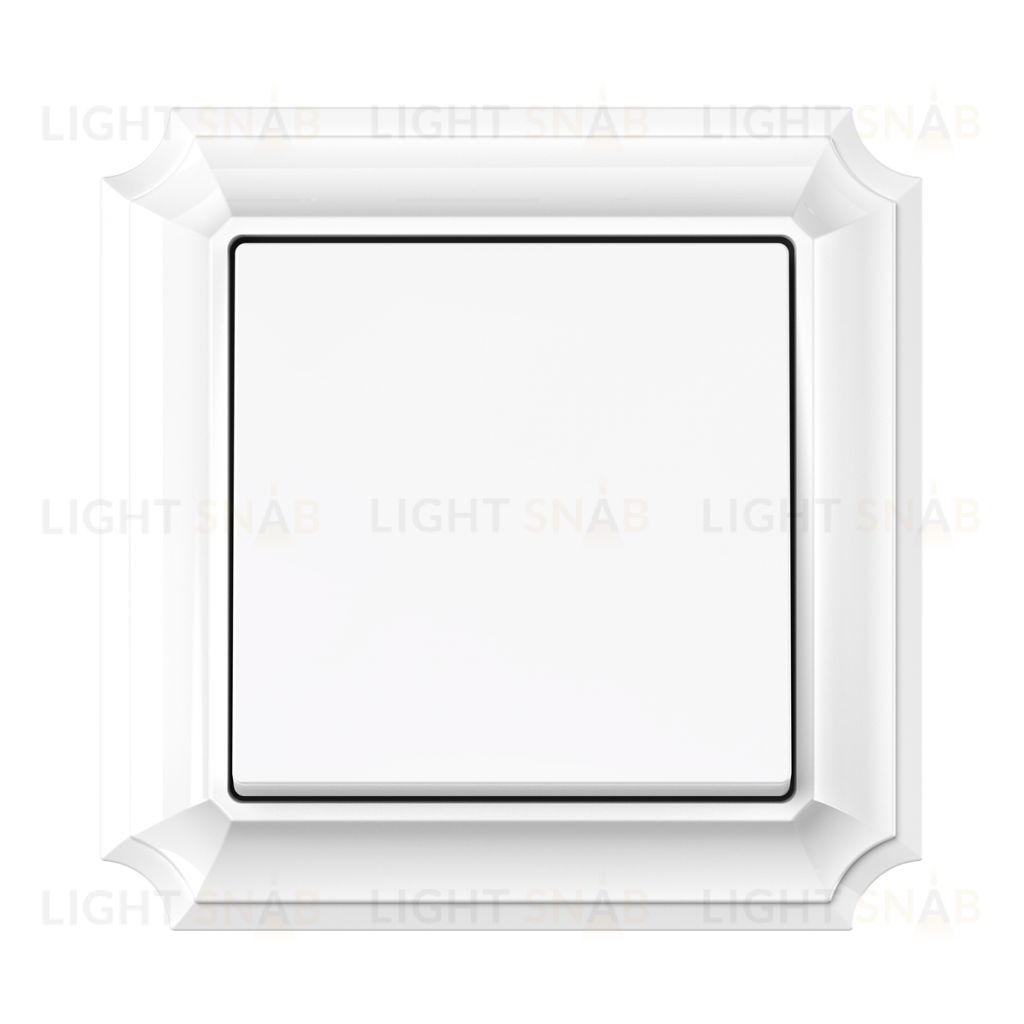 Рамка одинарная Schneider Electric Atlasdesign Antique, белый ATN100101 ATN100101