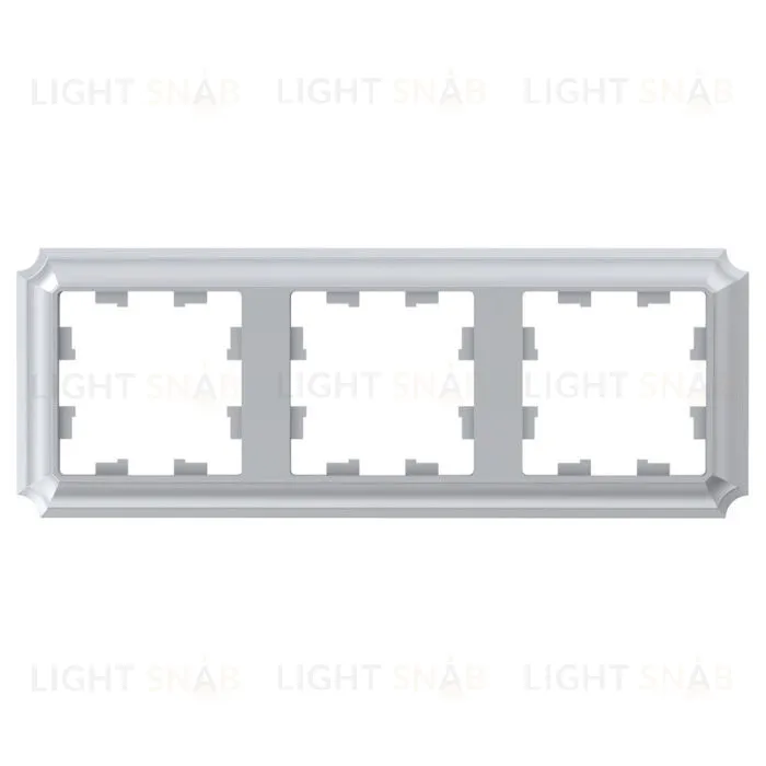 Рамка тройная Schneider Electric Atlasdesign Antique, алюминий ATN100303 ATN100303