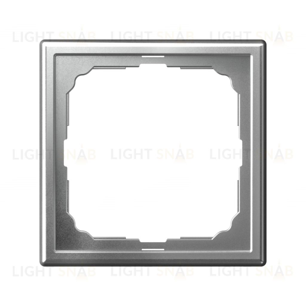 Рамка одинарная System Electric ArtGallery, алюминий GAL000301 GAL000301