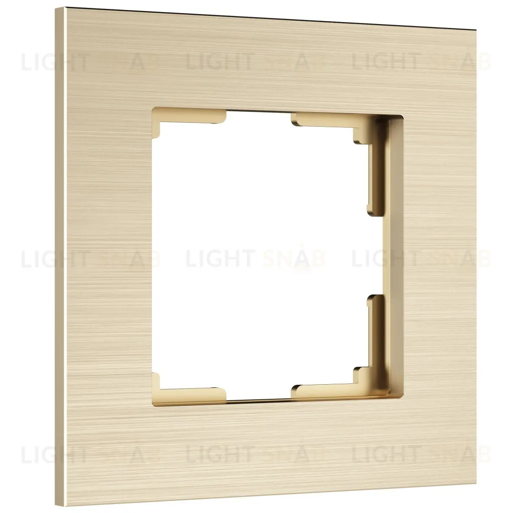 Рамка одинарная Werkel AluMax, шампань a066333 a066333