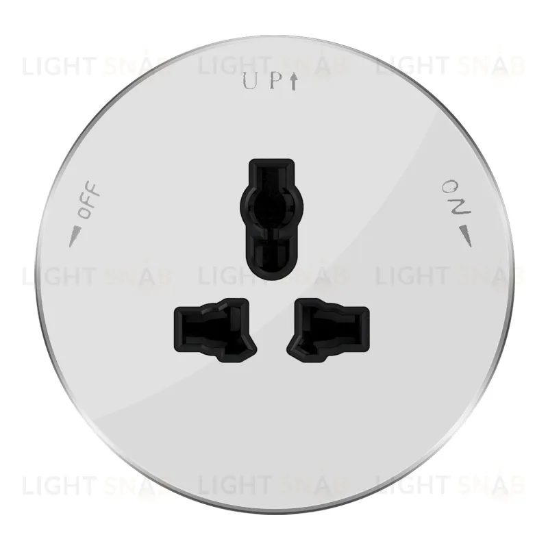 Розетка универсальная Systeme Electric MuitiTrack 13А/250В, белый MTK13002W MTK13002W