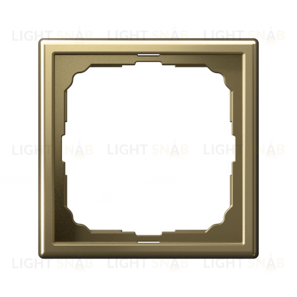 Рамка одинарная System Electric ArtGallery, золото GAL001601 GAL001601