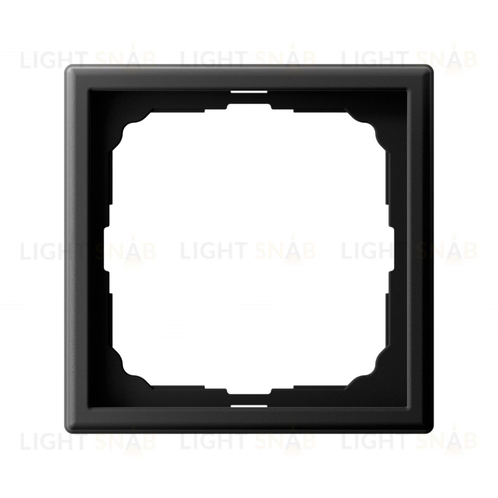 Рамка одинарная System Electric ArtGallery, карбон GAL001001 GAL001001