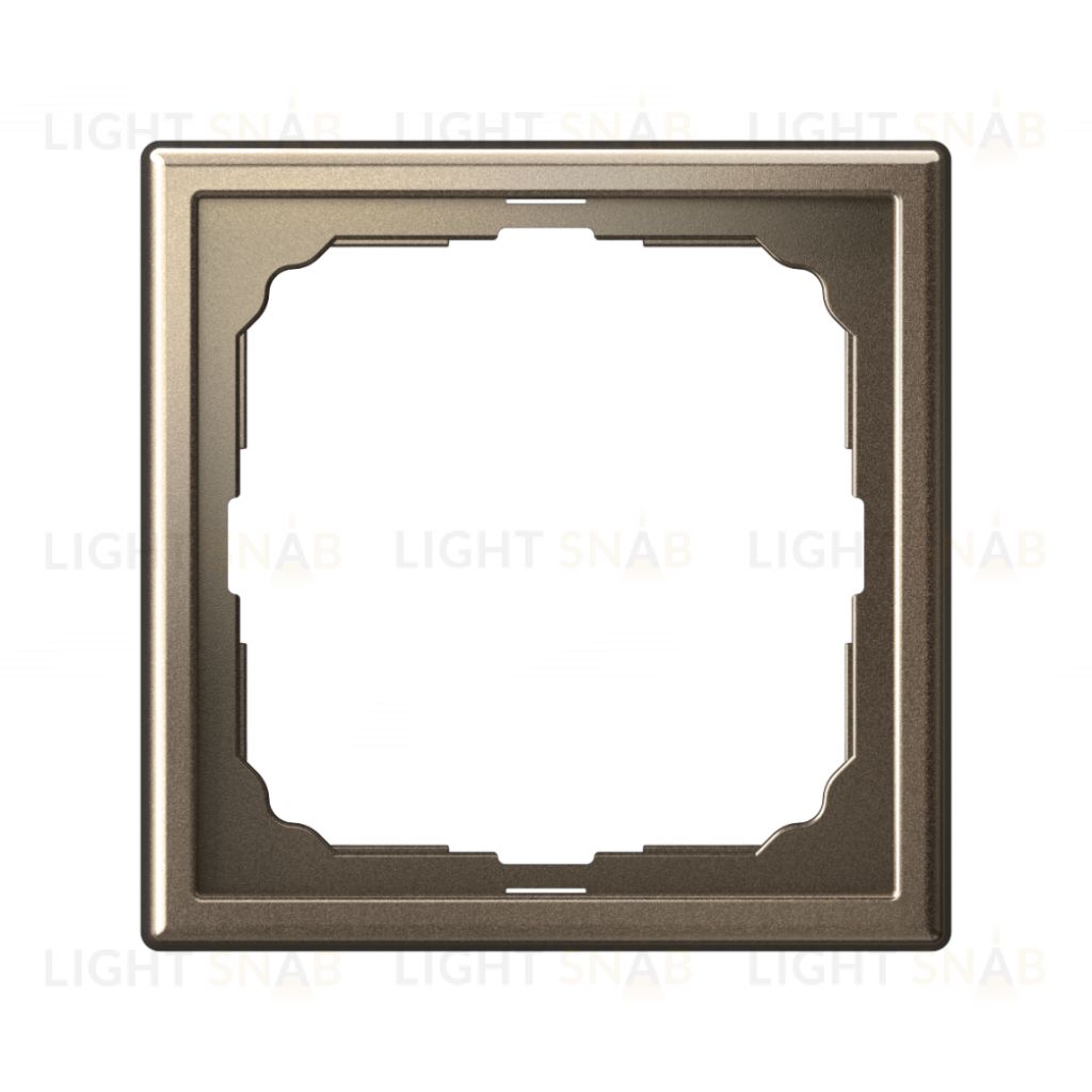 Рамка одинарная System Electric ArtGallery, мокко GAL000601 GAL000601