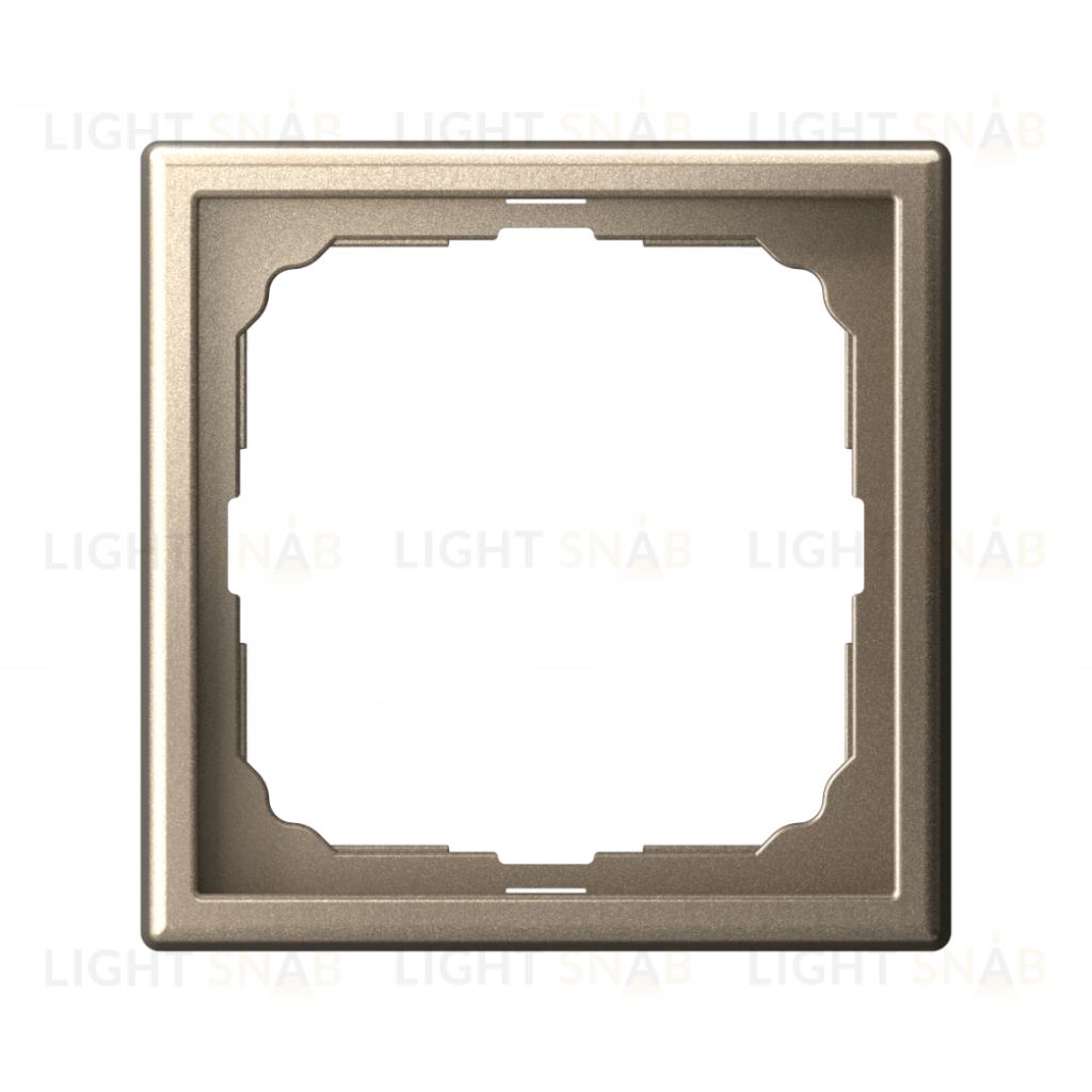 Рамка одинарная System Electric ArtGallery, шампань GAL000501 GAL000501