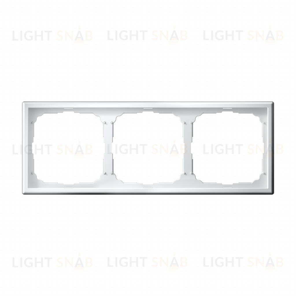 Рамка тройная System Electric ArtGallery, лотос GAL001303 GAL001303