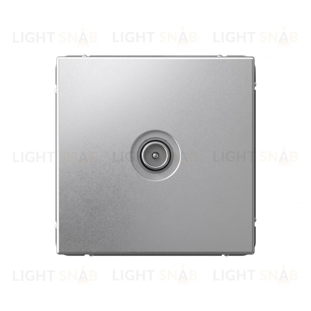 Розетка TV проходная System Electric ArtGallery 4DB, алюминий GAL000392 GAL000392