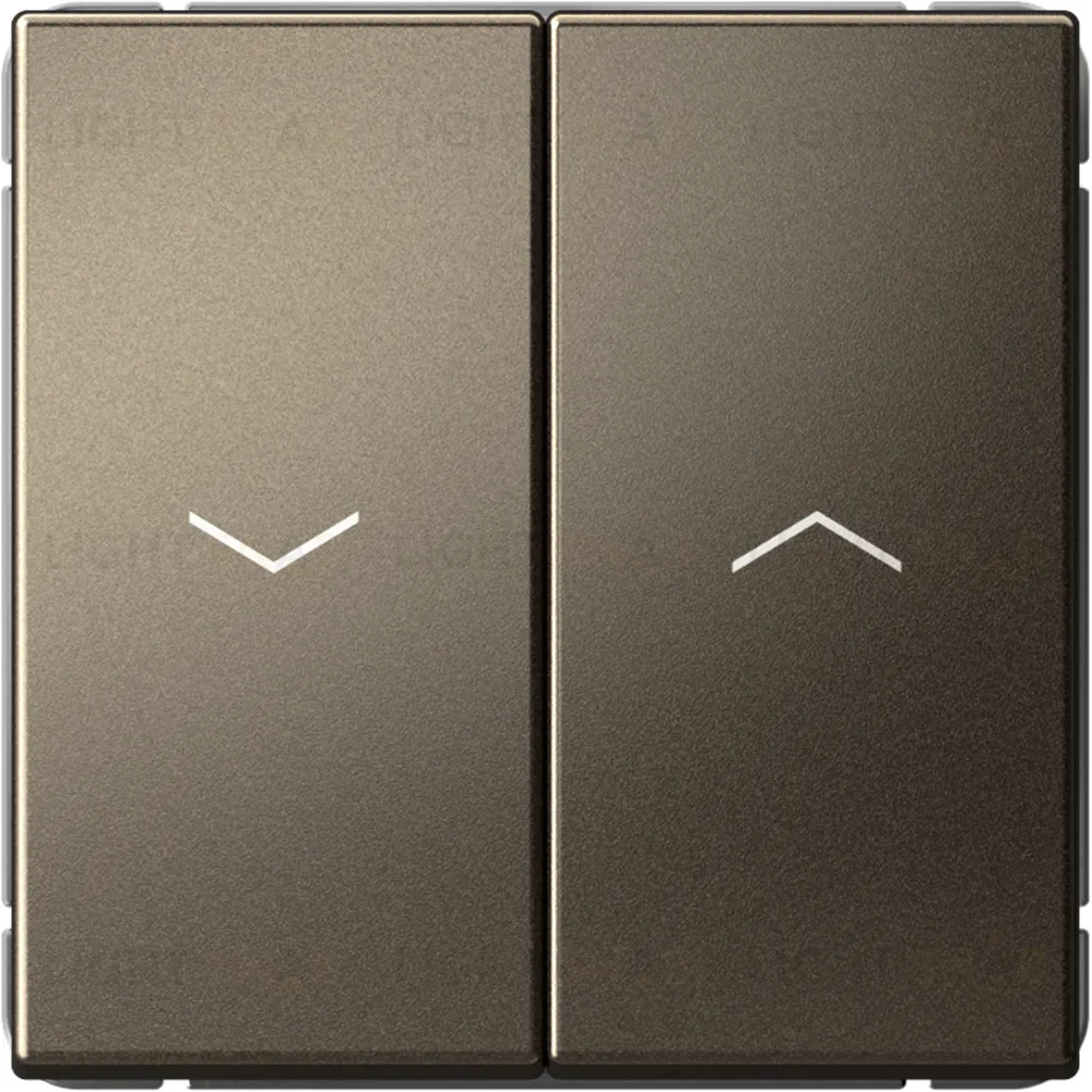 Выключатель управления для жалюзи и рольставней System Electric ArtGallery 10А/250В, мокко GAL000619S GAL000619S