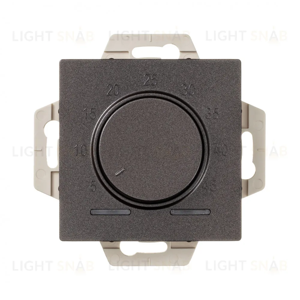 Регулятор теплого пола с датчиком пола System Electric ArtGallery 10А, мокко GAL000608+ATN000635 GAL000608 + ATN000635