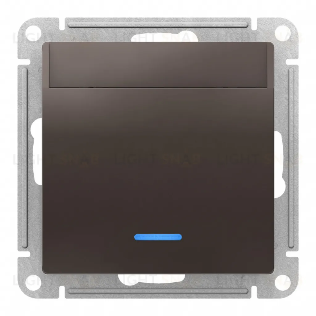 Карточный выключатель с задержкой времени 10А/250 В~ System Electric ArtGallery, мокко GAL000608+ATN000667 GAL000608 + ATN000667