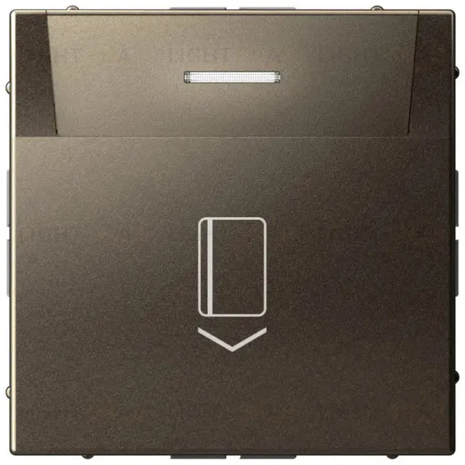 Карточный выключатель без задержки времени 10А/250 В~ System Electric ArtGallery, мокко GAL000614S GAL000614S