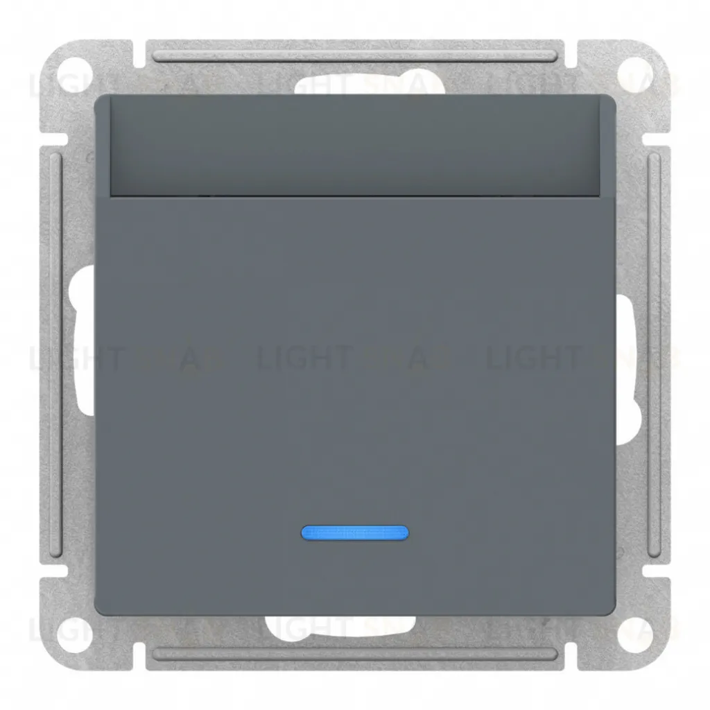 Карточный выключатель с задержкой времени 10А/250 В~ System Electric ArtGallery, грифель GAL000708+ATN000767 GAL000708 + ATN000767