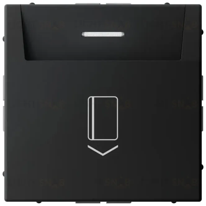 Карточный выключатель без задержки времени 10А/250 В~ System Electric ArtGallery, карбон GAL001014S GAL001014S