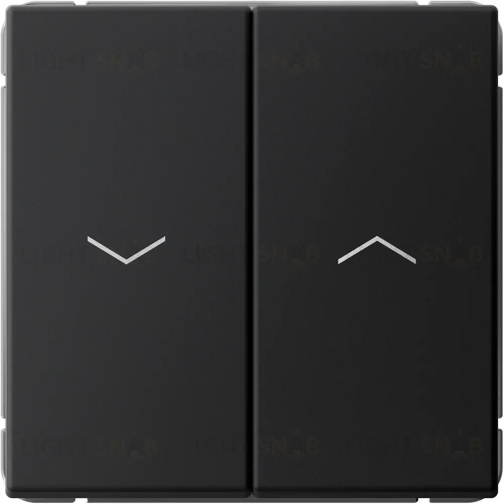 Выключатель управления для жалюзи и рольставней System Electric ArtGallery 10А/250В, карбон GAL001019S GAL001019S