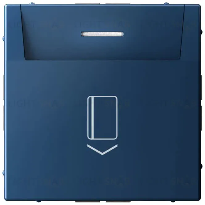 Карточный выключатель без задержки времени 10А/250 В~ System Electric ArtGallery, аквамарин GAL001114S GAL001114S