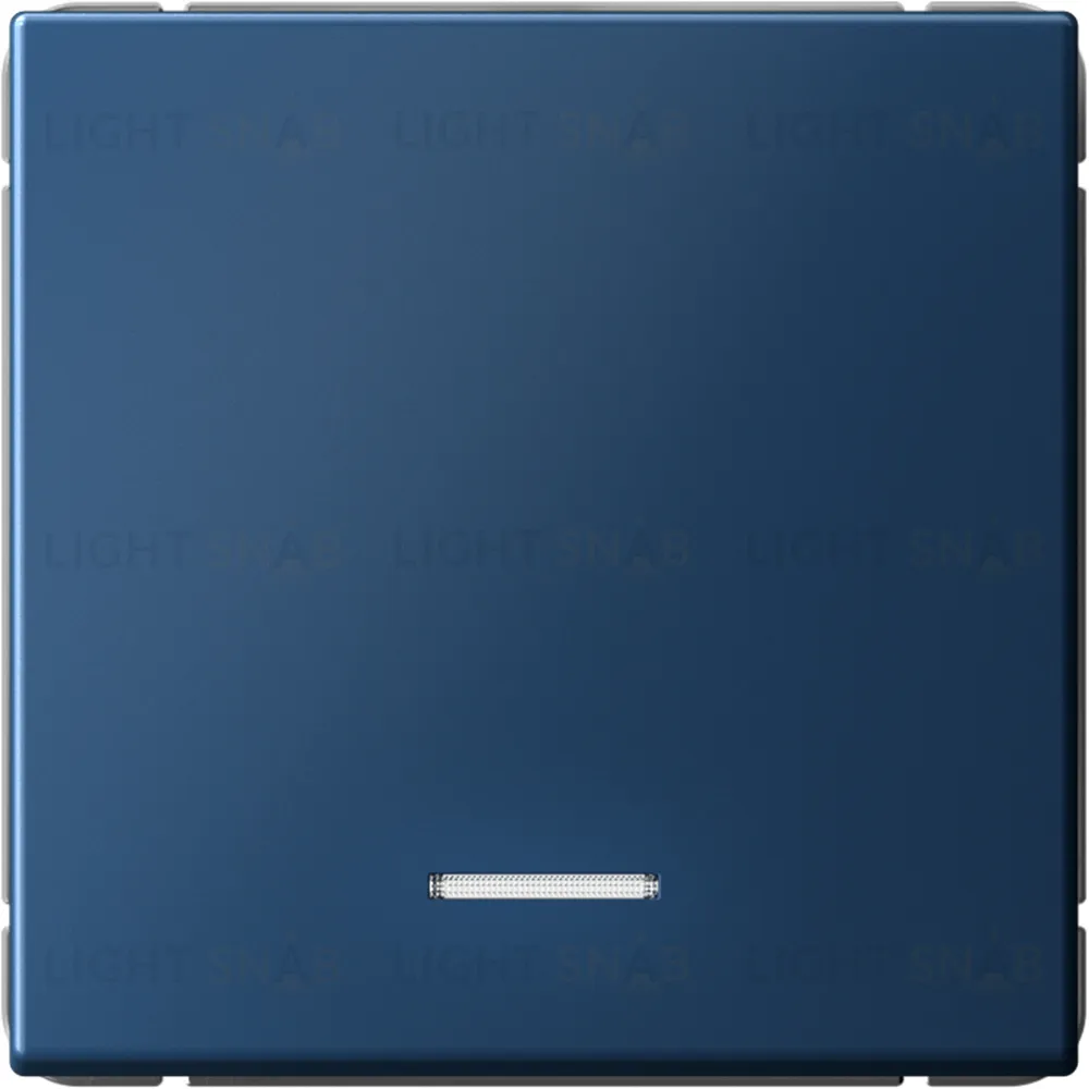 Выключатель одноклавишный с подсветкой System Electric ArtGallery 10А, аквамарин GAL001113S GAL001113S