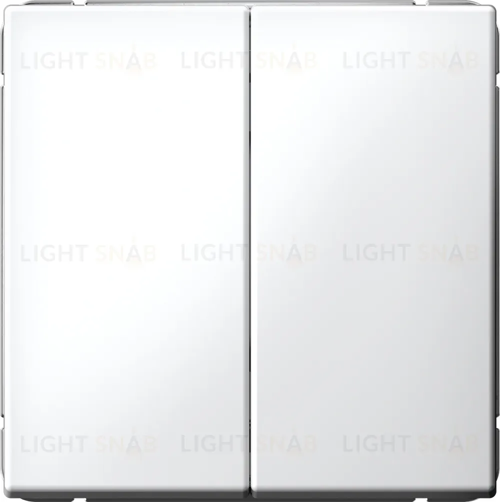 Выключатель двухклавишный кнопочный System Electric ArtGallery 10А, лотос GAL001317S GAL001317S