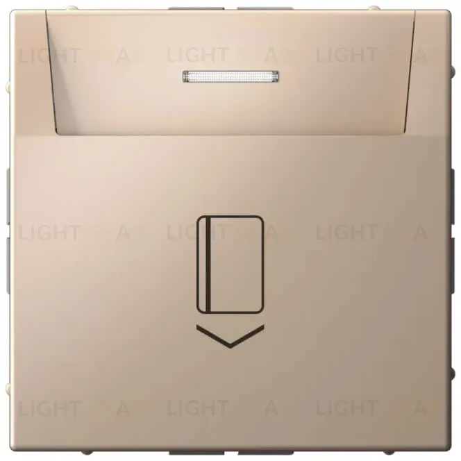 Карточный выключатель без задержки времени 10А/250 В~ System Electric ArtGallery, песочный GAL001214S GAL001214S