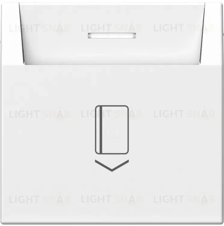 Карточный выключатель без задержки времени 10А/250 В~ System Electric ArtGallery, лотос GAL001314S GAL001314S