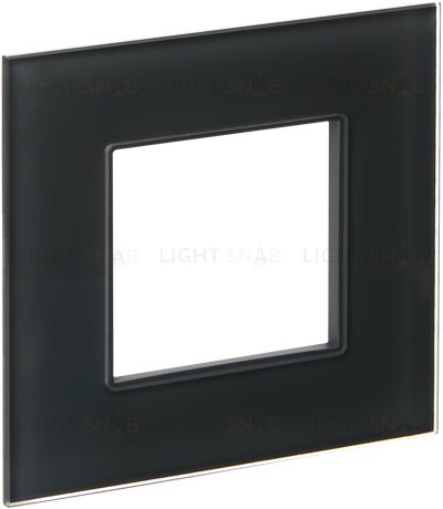 Рамка одинарная IEK Skandy графит стекло SK-M12-G-K53 SK-M12-G-K53