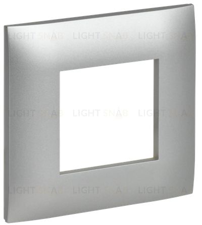 Рамка одинарная IEK Skandy серебряный SK-M12-K23 SK-M12-K23
