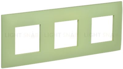 Рамка 3-местная IEK Skandy мятный SK-M32-K06 SK-M32-K06
