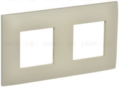 Рамка 2-местная IEK Skandy бежевый SK-M22-K10 SK-M22-K10