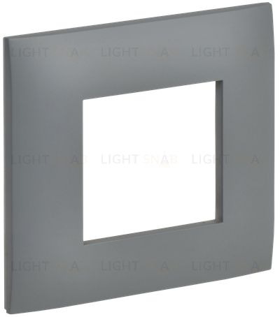 Рамка одинарная IEK Skandy серый SK-M12-K03 SK-M12-K03