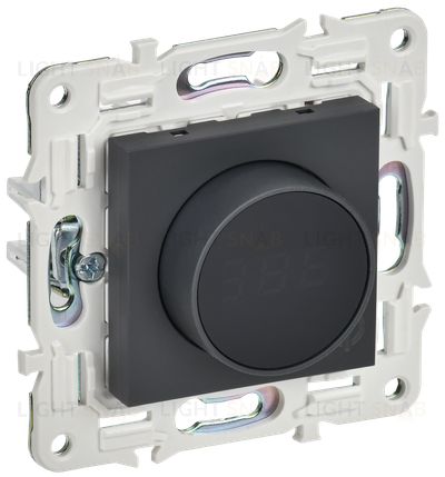 Термостат электронный с датчиком 2,4 м для теплых полов 16А, 3500Вт IEK Skandy графит SK-RT11-K53 SK-RT11-K53