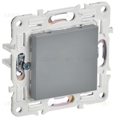 Заглушка с суппортом IEK Skandy, серый SK-PL10-K03 SK-PL10-K03