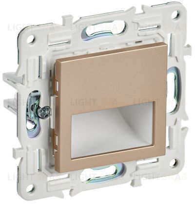 Подсветка белая LED встраиваемая 4000K IEK Skandy песочный SK-FL20-K98 SK-FL20-K98