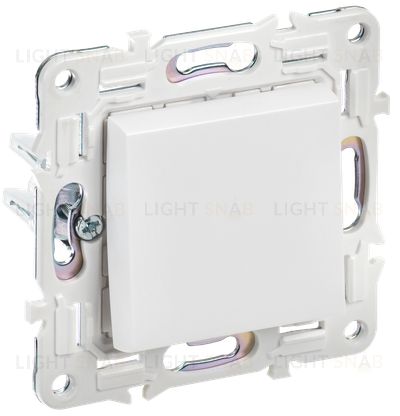 Выключатель 1-клавишный 10А IEK Skandy арктический белый SK-V10-0-10-K01 SK-V10-0-10-K01