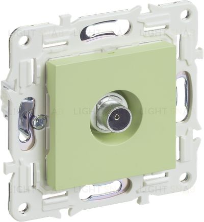 Розетка TV оконечная IEK Skandy мятный SK-A10-O-K06 SK-A10-O-K06