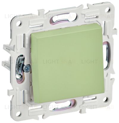 Выключатель 1-клавишный 10А IEK Skandy мятный SK-V10-0-10-K06 SK-V10-0-10-K06