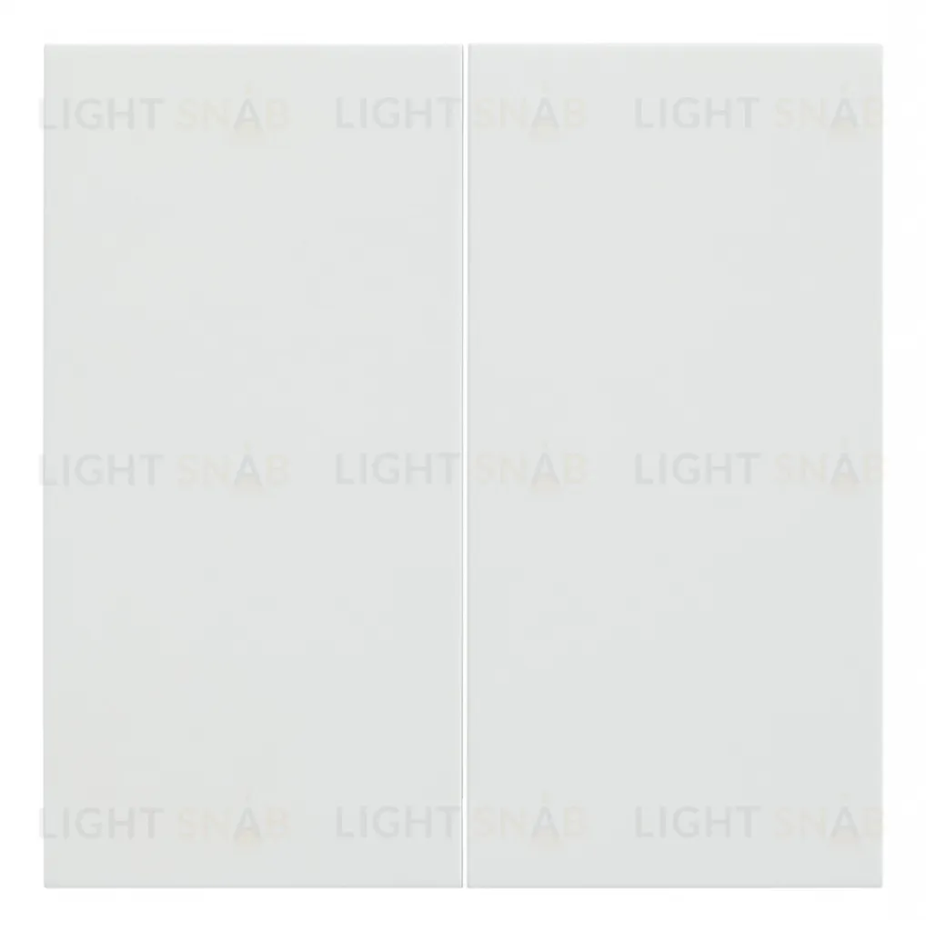 Светорегулятор двухкнопочный LED лампы 5–250Вт, лампы накал. 5–300Вт, Rikett белый матовый 84015-B+32156+35611 MW 84015-B + 32156 + 35611 MW