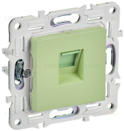 Розетка компьютерная RJ45 кат.5E IEK Skandy мятный SK-K10-1-K06 SK-K10-1-K06