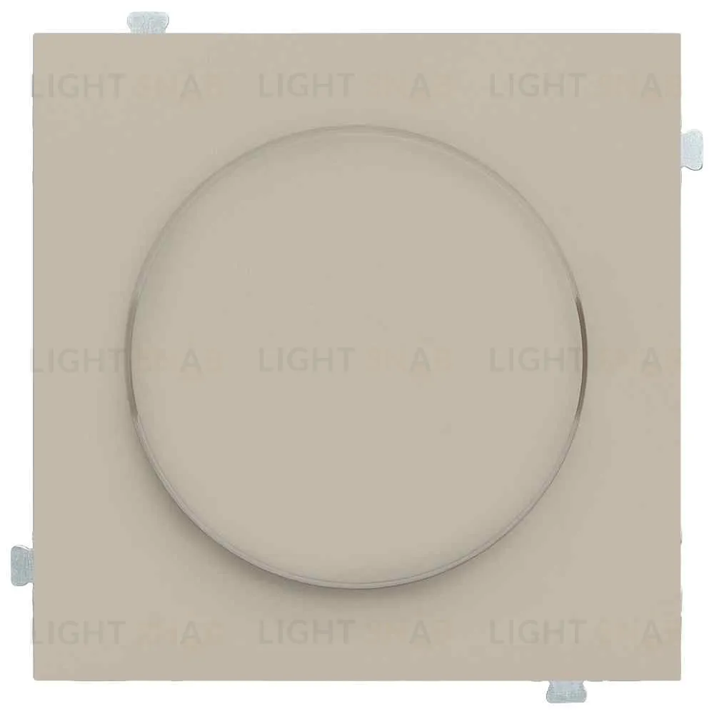 Светорегулятор поворотный LED лампы 5–600ВA (R, C), лампы накал. 5–600ВA, Rikett латте 32211+35721 LT 32211 + 35721 LT