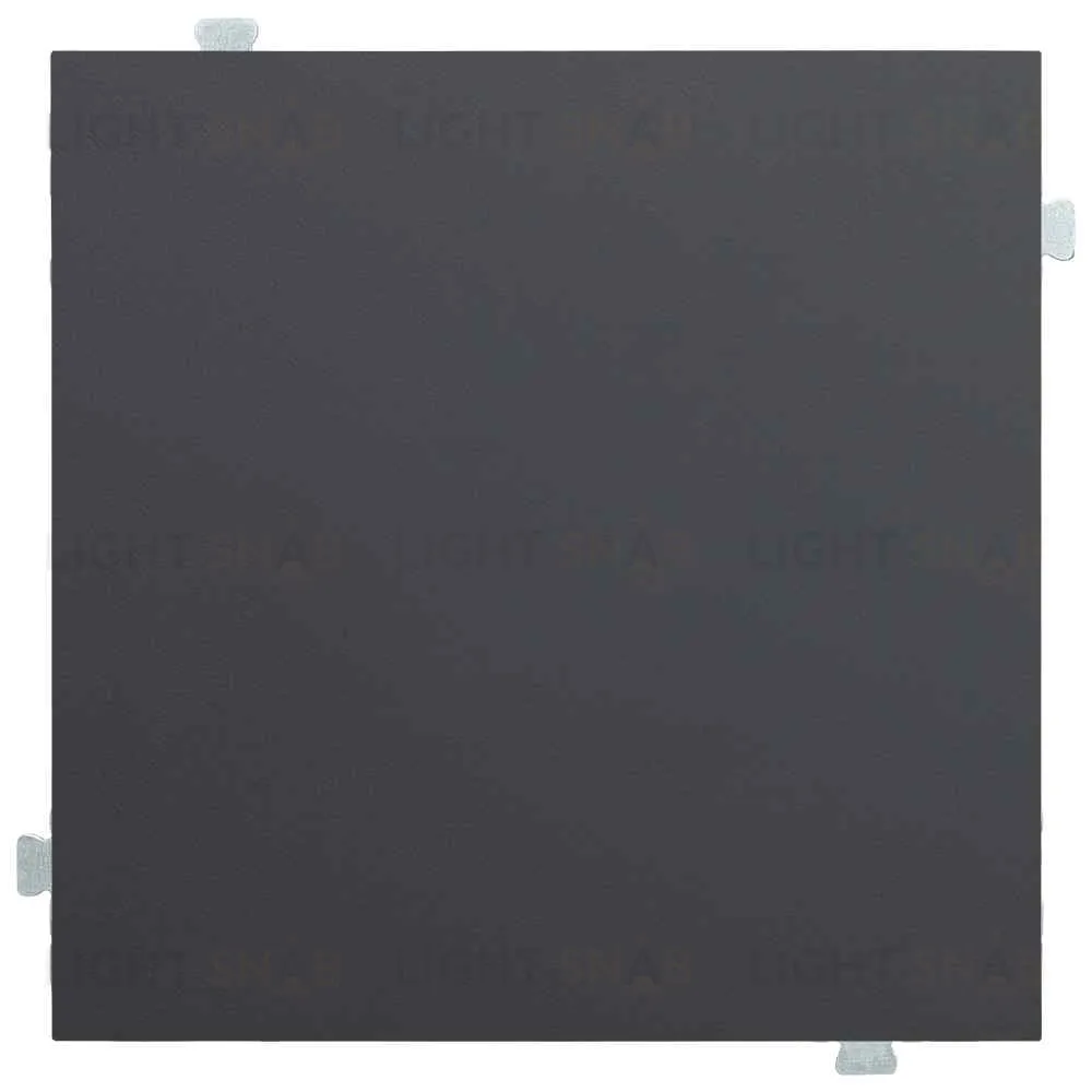 Заглушка с суппортом Rikett, черный матовый 32222+35677 MB 32222 + 35677 MB