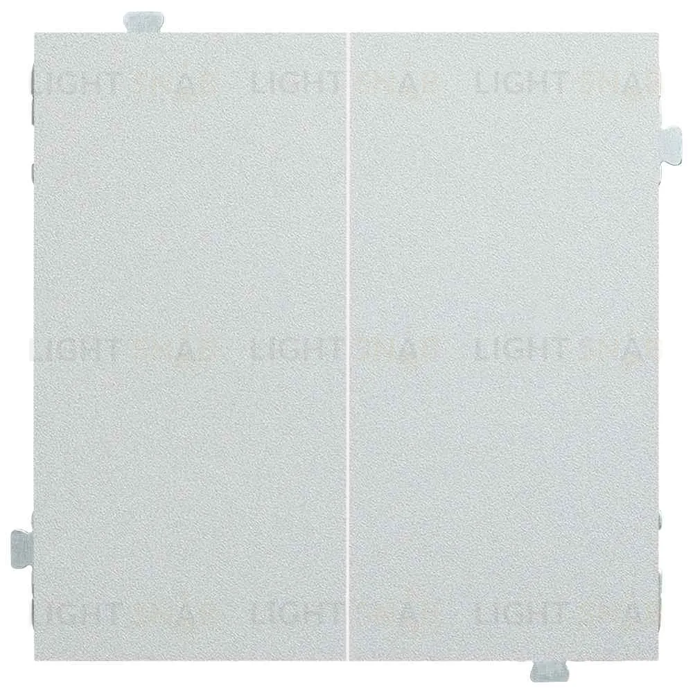 Двухклавишный кнопочный выключатель Rikett 10A/250В серебро 32156+35611 SV 32156 + 35611 SV