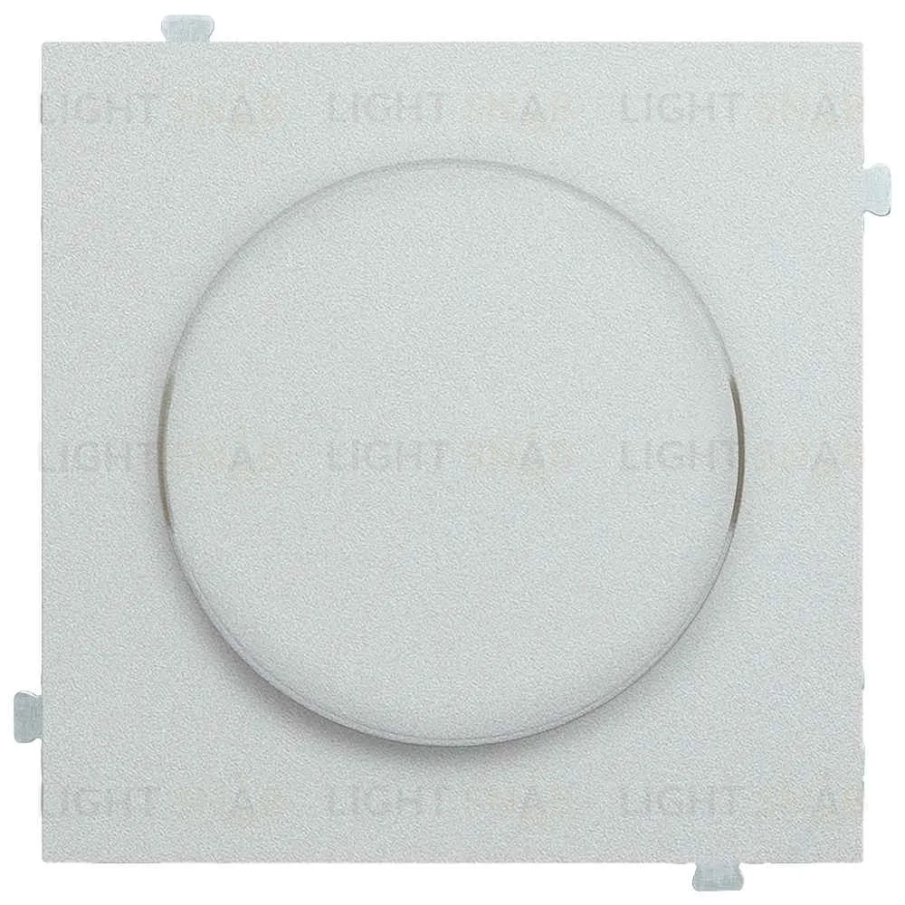 Светорегулятор поворотный LED лампы 5–600ВA (R, C), лампы накал. 5–600ВA, Rikett серебро 32211+35721 SV 32211 + 35721 SV