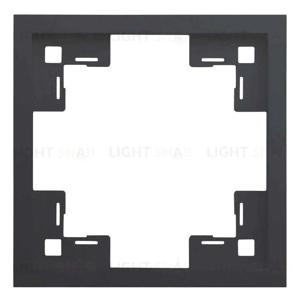 Рамка одинарная Rikett Standart черный матовый 35810 MB 35810 MB