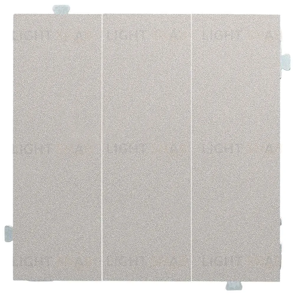 Выключатель трехклавишный Rikett 10A/250В платина 32088+35661 PL 32088 + 35661 PL