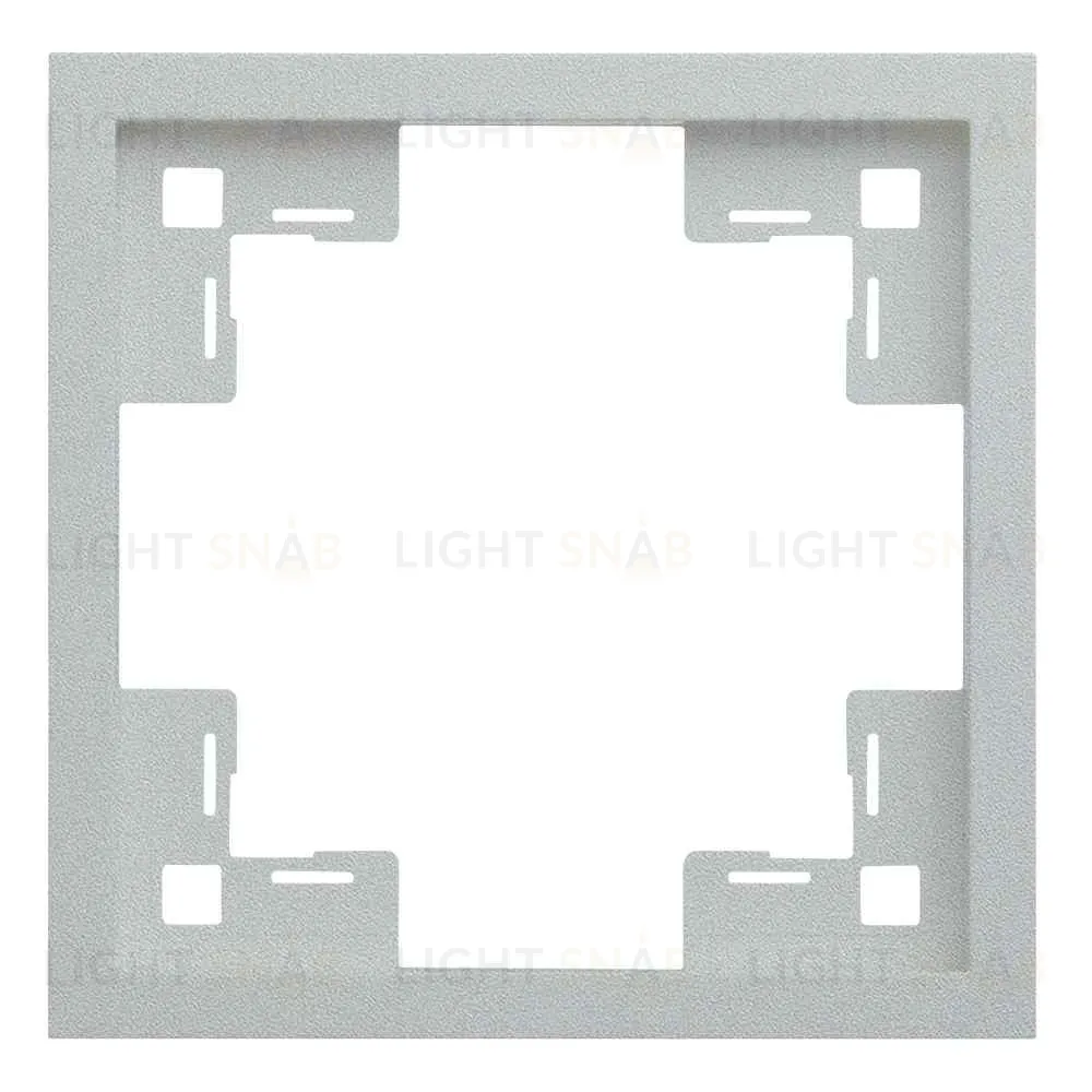 Рамка одинарная Rikett Standart серебро 35810 SV 35810 SV