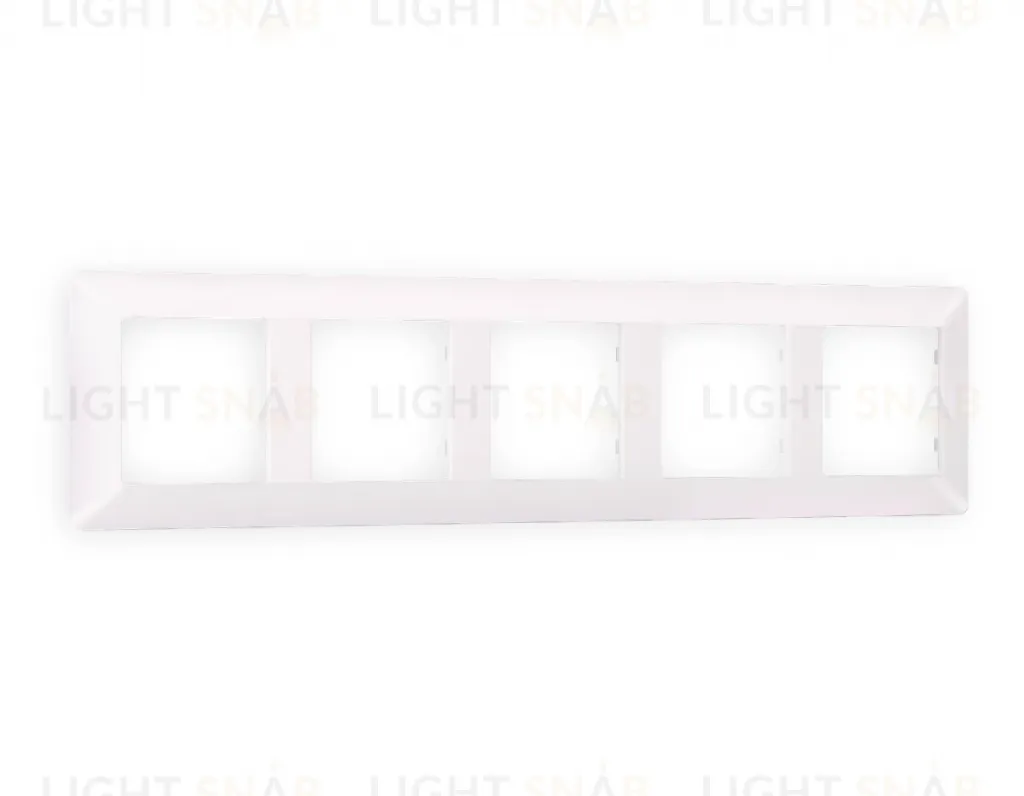 Рамка пятерная Ambrella Volt Line жемчуг AF110205 AF110205