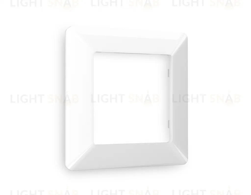 Рамка одинарная Ambrella Volt Line белый глянец AF110101 AF110101