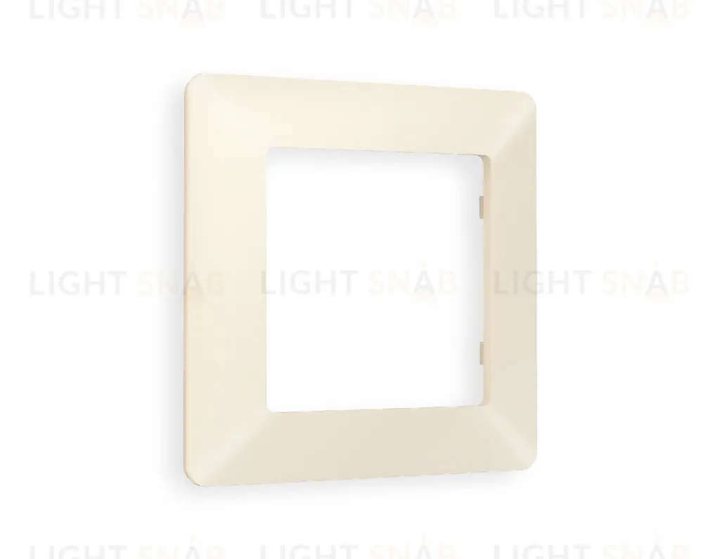 Рамка одинарная Ambrella Volt Line бежевый матовый AF110331 AF110331