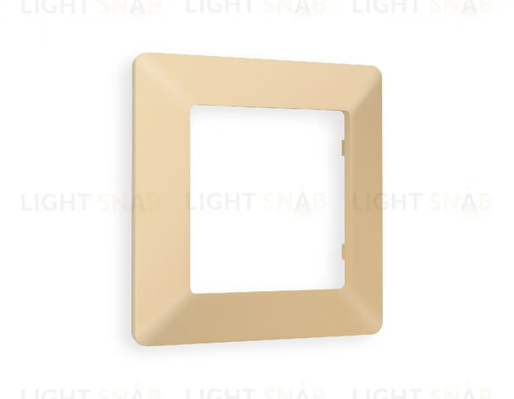 Рамка одинарная Ambrella Volt Line шампань AF110601 AF110601